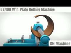 Mechanische symmetrie 3-rolplaat rollen machine